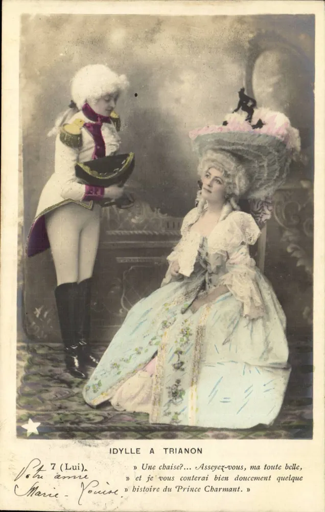Idylle am Trianon — Märchen-Szene — Marie-Poisse - Vorderseite