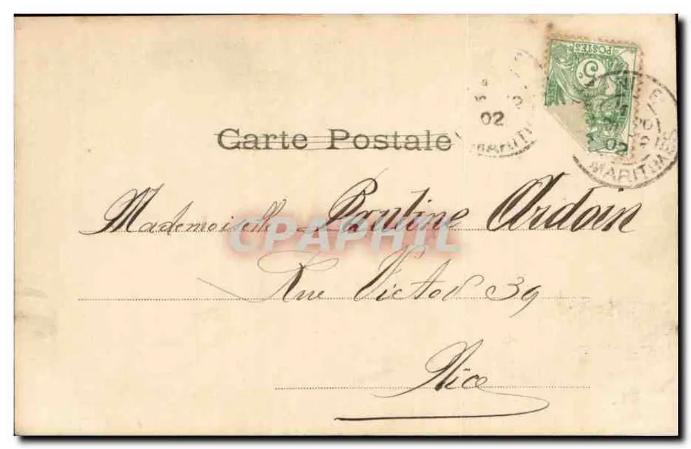 Idylle am Trianon — Märchen-Szene — Marie-Poisse - Rückseite