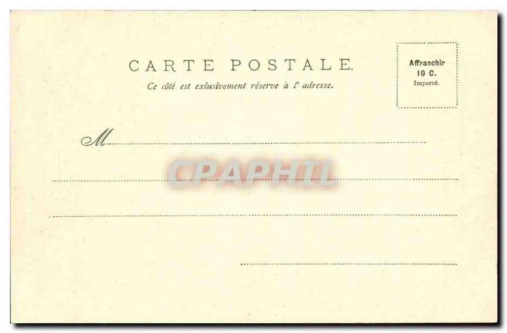 Tunis — Rue et Mosquée Sidi-Ben-Ziad — V.P. 33 - Verso