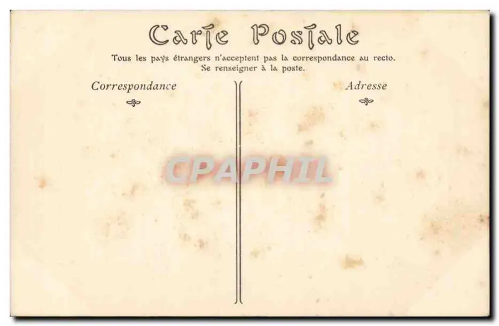 Tunis — Mosquée Sabab-et-Taba, Place Halfaouine — ND. Phot. n°38 - Verso