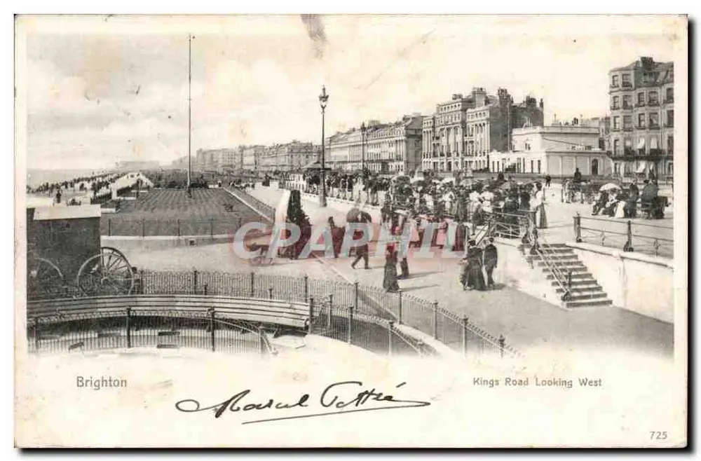 Brighton — Kings Road Looking West — Marcel Cattia, n°725 - Vorderseite