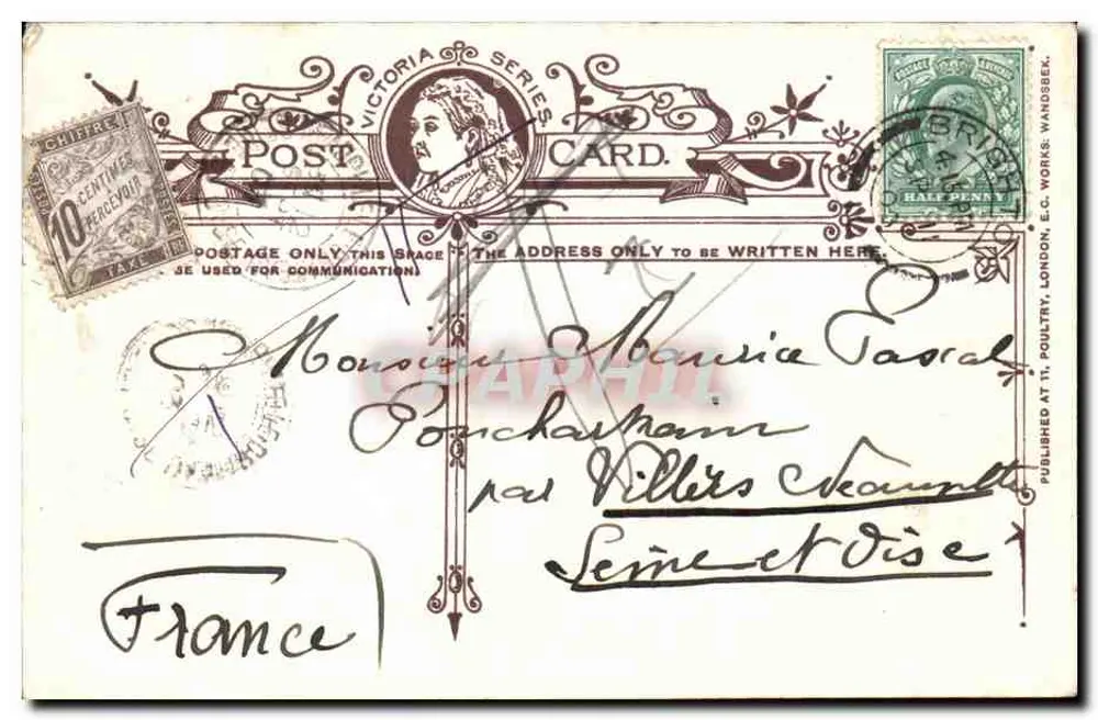 Brighton — Kings Road — editor Marcel Péri, n° 725 - Verso