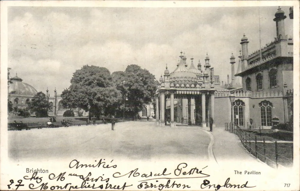 Brighton — Das Pavillon — Verlag The Pavilion, n° 717 - Vorderseite