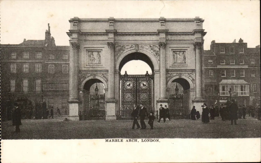 Marble Arch, London — Architektonische Ansicht — Unbekannter Verlag - Vorderseite