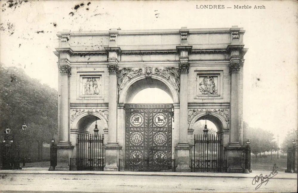 London — Marble Arch — Verlag Marcel - Vorderseite