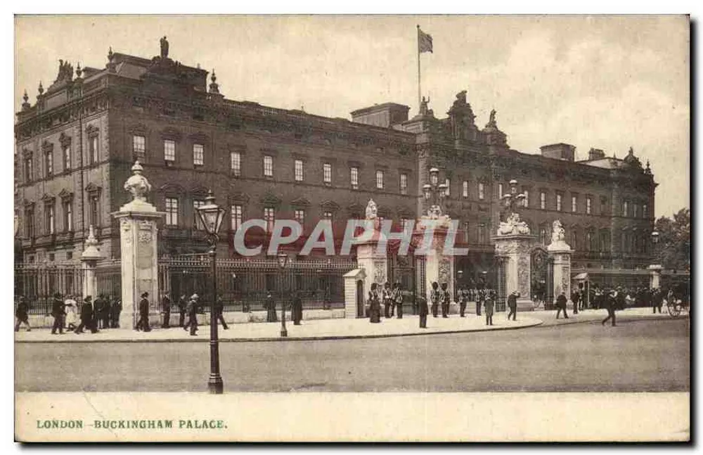 LONDON — BUCKINGHAM PALACE — The London Necroscopic Company, Ltd. Series - Vorderseite
