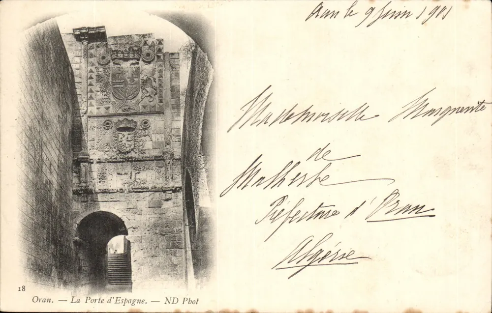 Oran — Die Tür von Spanien — ND Pbot - Vorderseite