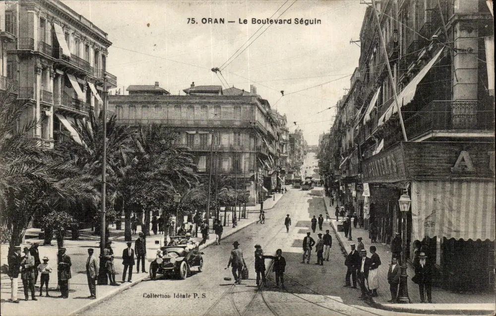 Oran — O Boulevard Séguin — Coleção Ideal P.S. n°75 - Frente
