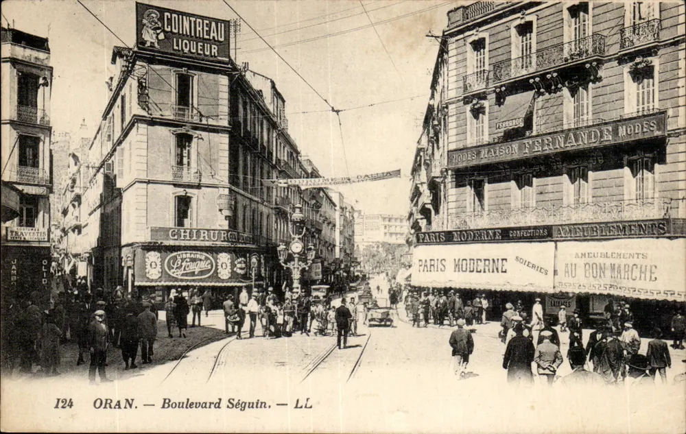 Oran — Boulevard Séguin — LL, n°124 - Frente