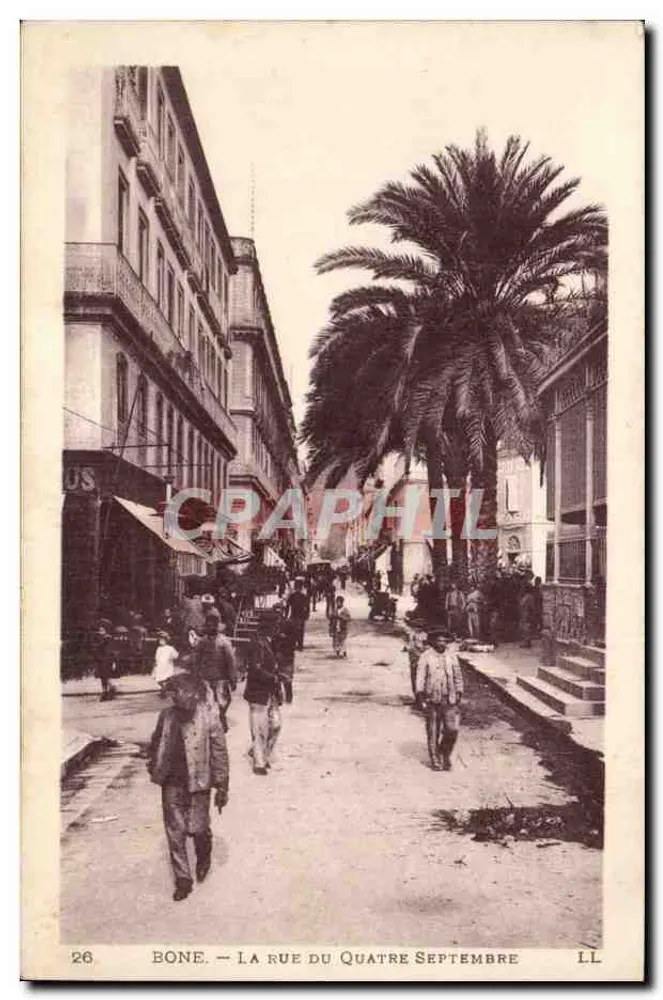 Bône — Die Straße des 4. September — LL Nr. 26 - Vorderseite