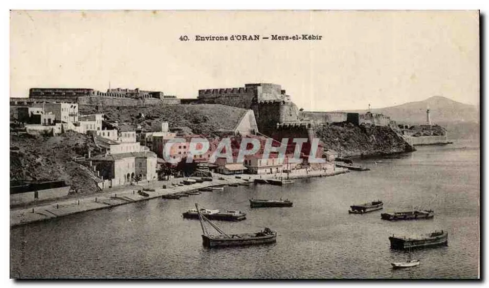 Intorno ad ORAN — Mers-el-Kébir — Editore non identificato, n° 40 - Recto
