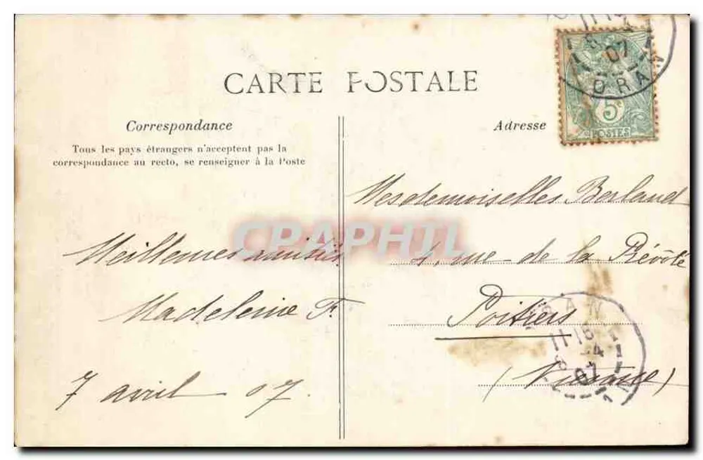 Intorno ad ORAN — Mers-el-Kébir — Editore non identificato, n° 40 - Verso
