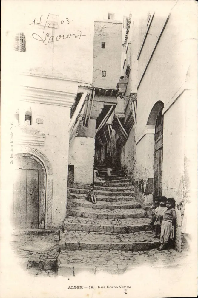 Alger — Via Porte-Neuve — Collection P.S. / Laront - Recto