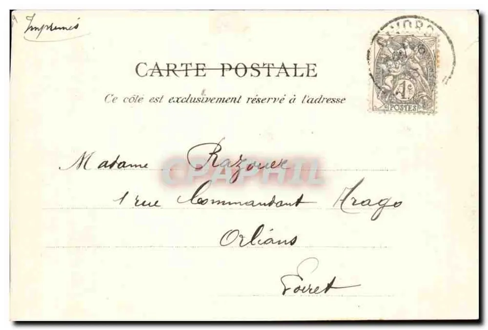 Alger — Via Porte-Neuve — Collection P.S. / Laront - Verso