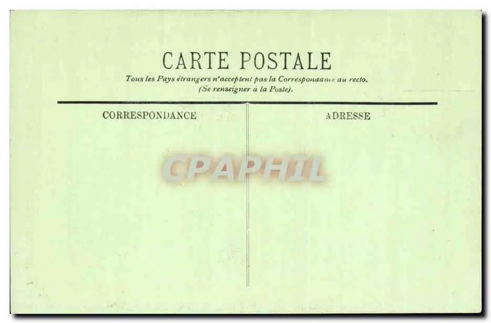 Algier - Arabische Fontäne, Straße der Casbah — I.L. n°312 - Rückseite