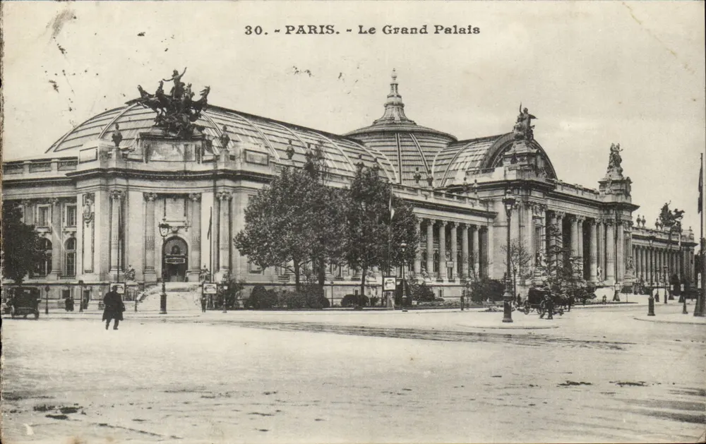 Paris - A Grande Palácio — n°30 — editor desconhecido - Frente