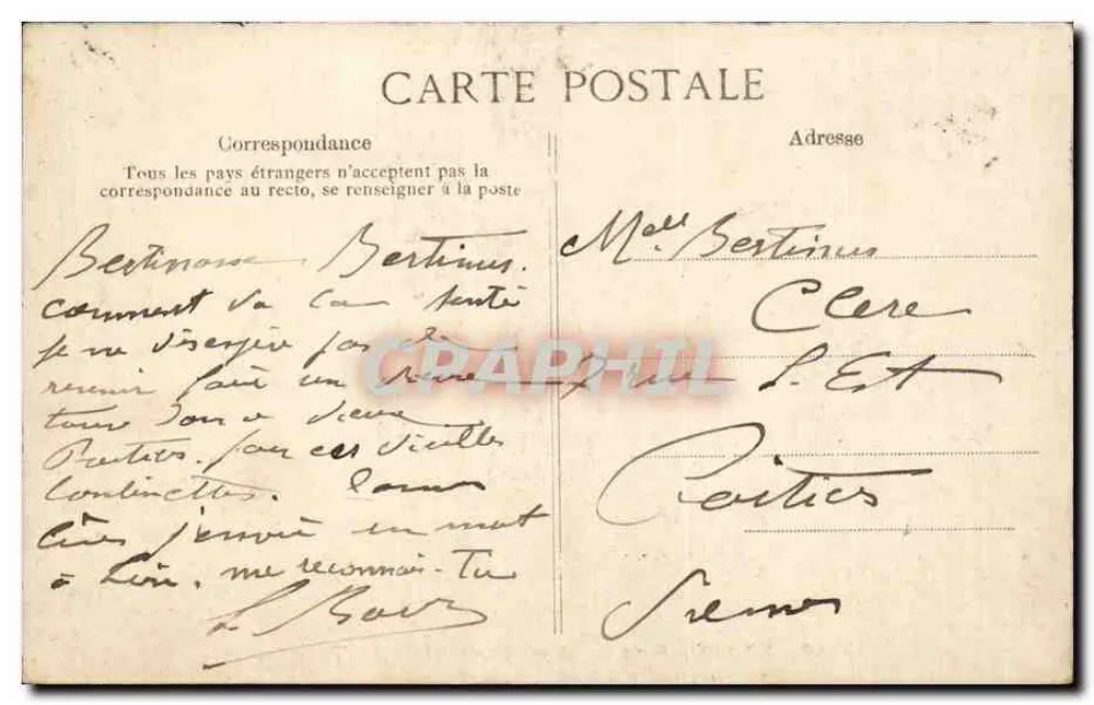 PARIS — Bois de Boulogne — Allée du Tour du Lac — Verlag EID, Nr. 4387 - Rückseite