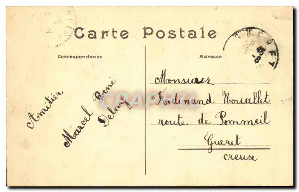 Paris — La Rue Royale aus Sicht der Madeleine — P.A. n°554 - Rückseite