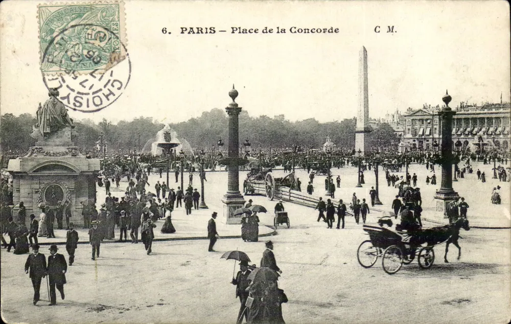Paris — Praça da Concórdia — LL. n°6 - Frente