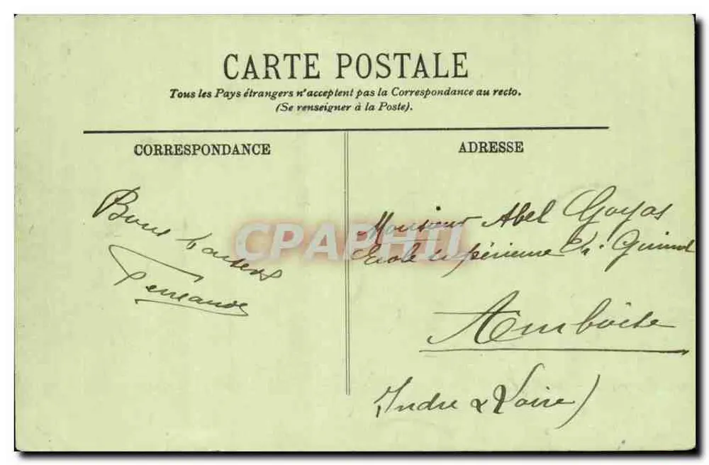 Poitiers — Ansicht der Creuille — LL. n°56 - Rückseite