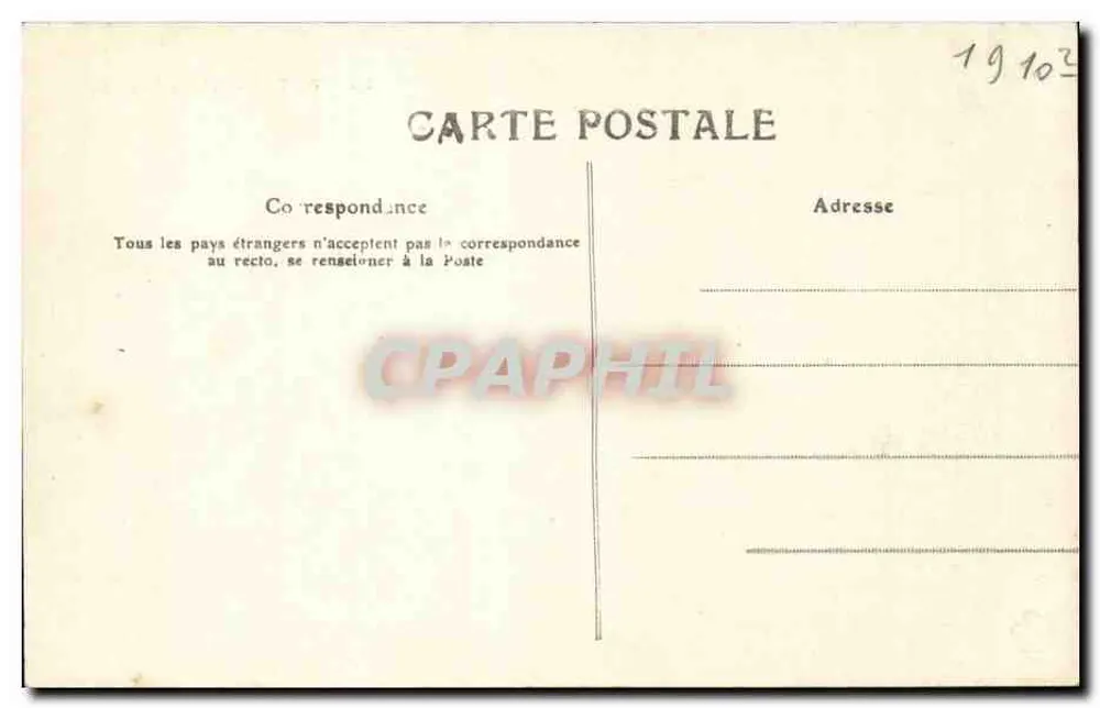 Poitiers - A Cidade Hall — editor M.T. n°35 - Verso