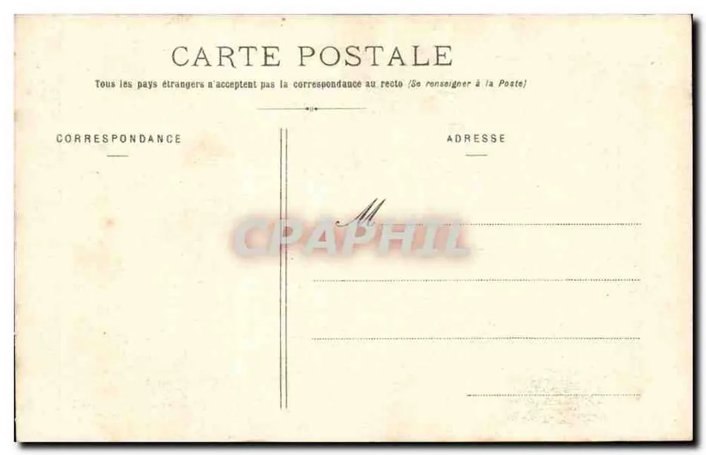 Castillo de las Crêtes cerca de St-Pierre-de-Minville (Ille-et-Vilaine) — A. Protlun, Lille, N° 243 - Reverso