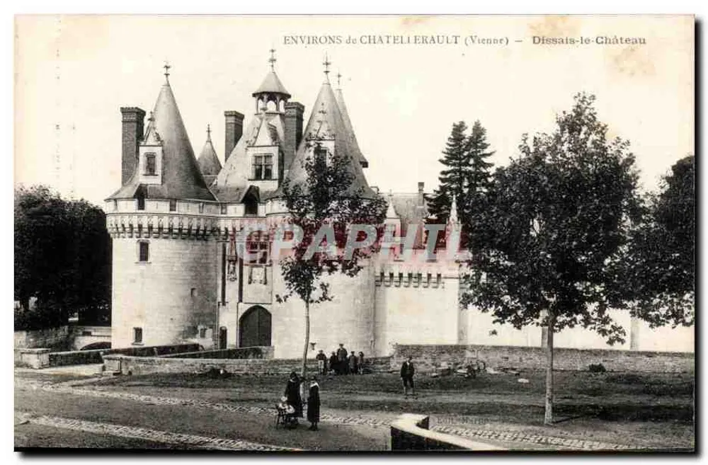 Dissais-le-Château — Environs de Châtellerault (Vienne) — Boit-Martin - Frente