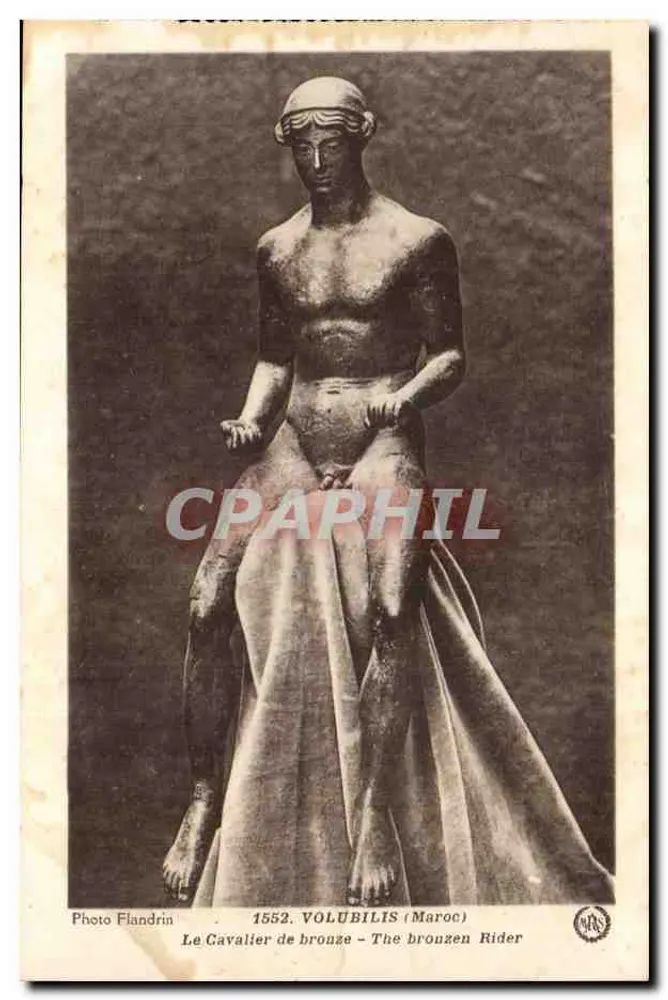 ब्रोंज़ के घोड़े वाला व्यक्ति — The Bronzen Rider — फोटो फ्लैंड्रिन, संख्या 1552 - आगे