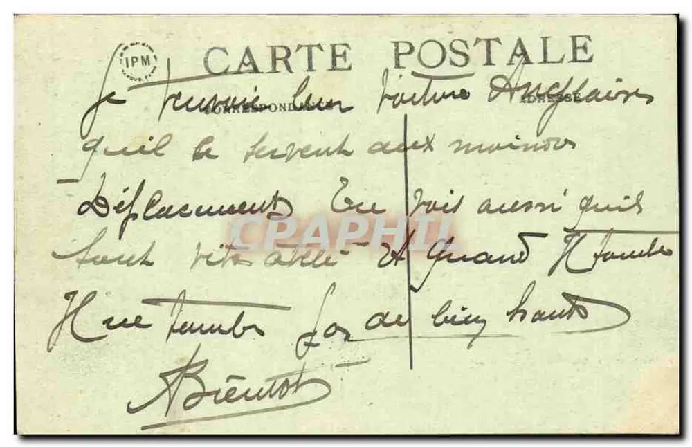 Rabat — Die Touargas und Blick auf den Blais des Sultans — Conseil und H. Norvelles Galerien, Rabat - Rückseite
