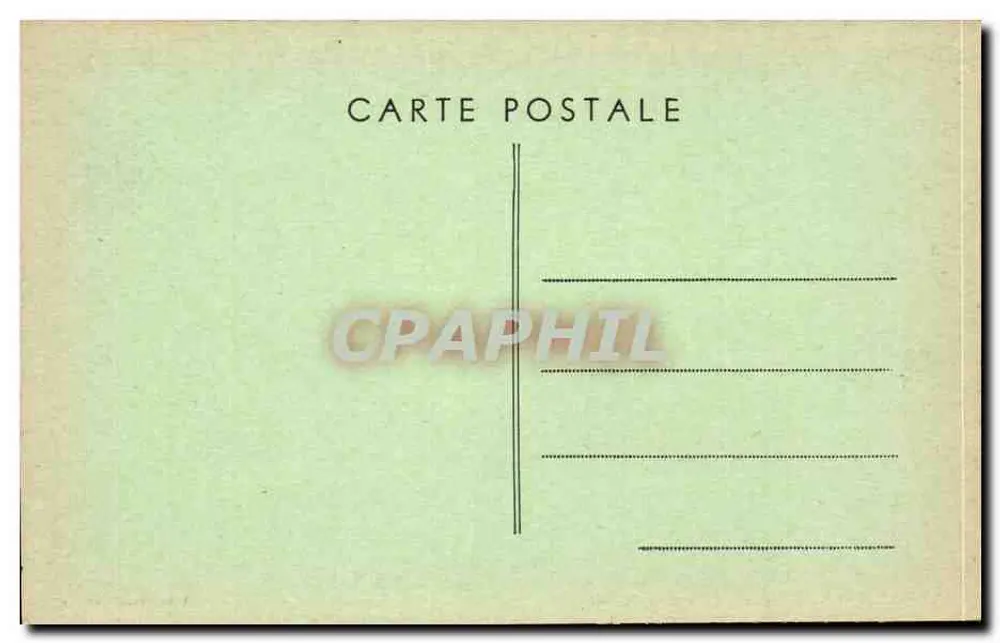 Pontanevaux (S.-et-L.) — Praça da Estação — Combier Imp. Macon - Verso