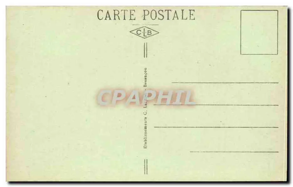 Mouchard (Jura) — Trasa do Arbois i winnica — Éd. Miname w Dôle, nr 18515 - Rewers