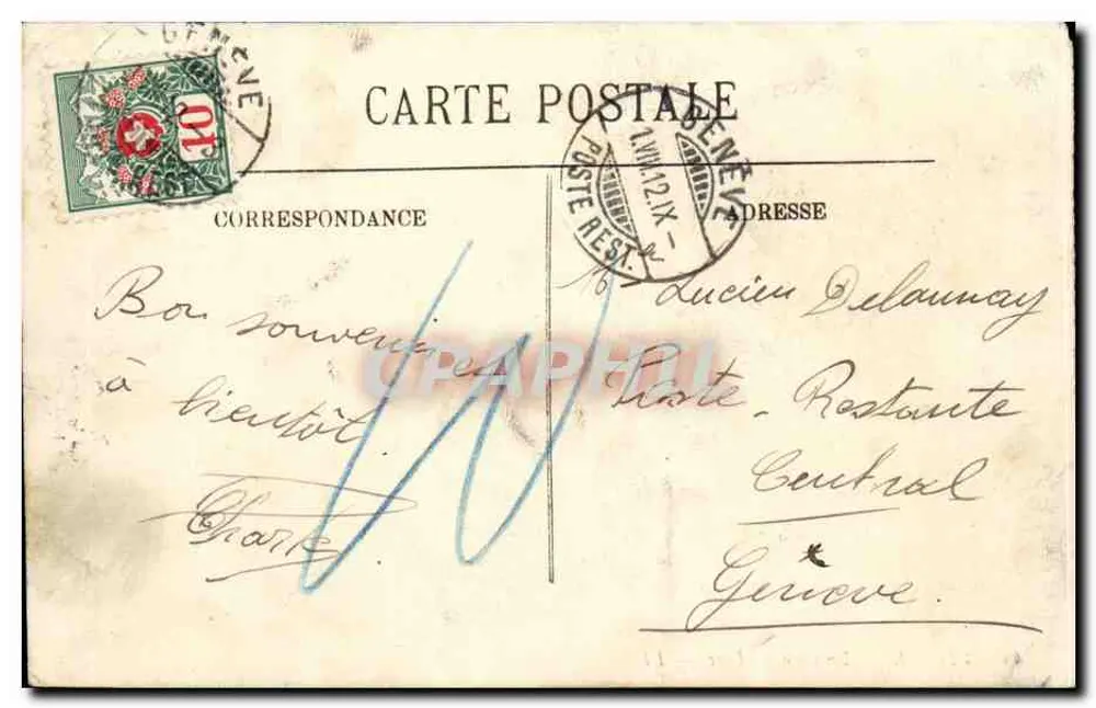 VITTEL — Um Canto do Parque — LL. - Verso