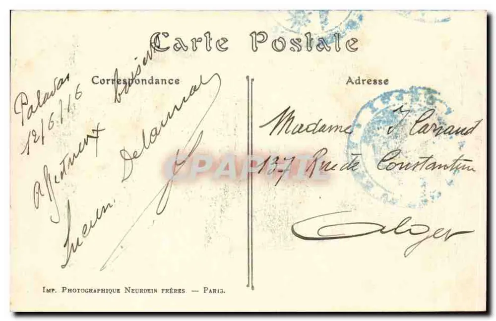 Palavas-les-Flots — The Casino — ND. Phot. - Back