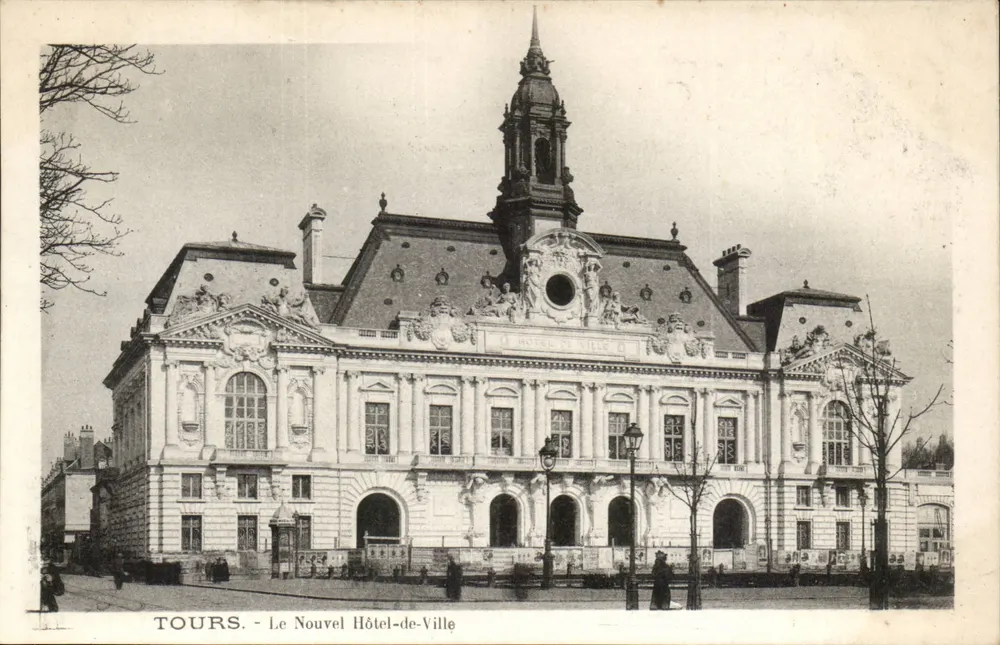 Tours - Le Nouvel Hôtel-de-Ville — éditeur non visible - Recto