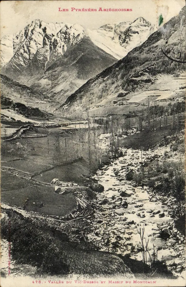 Tal des Vic-Dessos und Montcalm-Massiv — Ariégeoise Pyrenäen — n°478 - Vorderseite