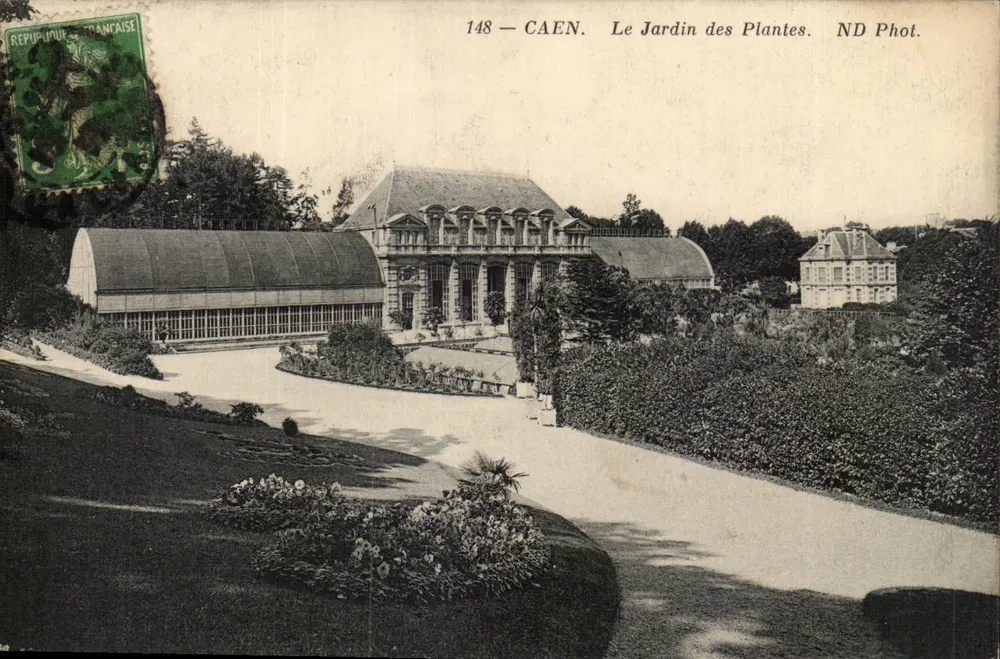 Caen — O Jardim das Plantas — ND Fot. n°148 - Frente