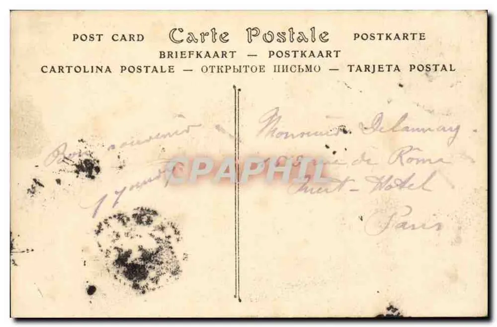 Caen — O Jardim das Plantas — ND Fot. n°148 - Verso