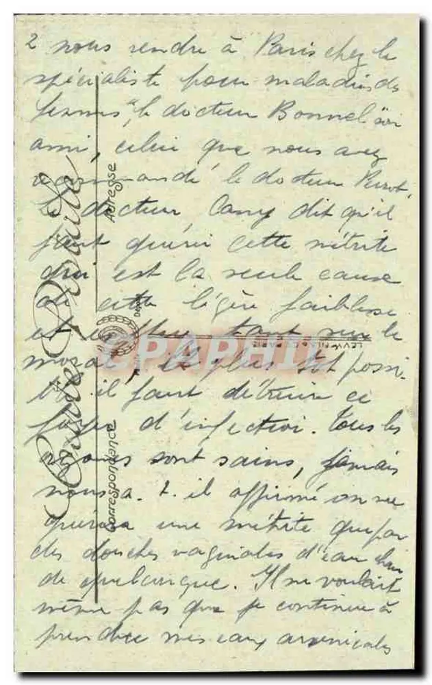 Mont-Dore — Pic du Capucin (alt. 1463 m.) — Selecta, n° 179 - Verso