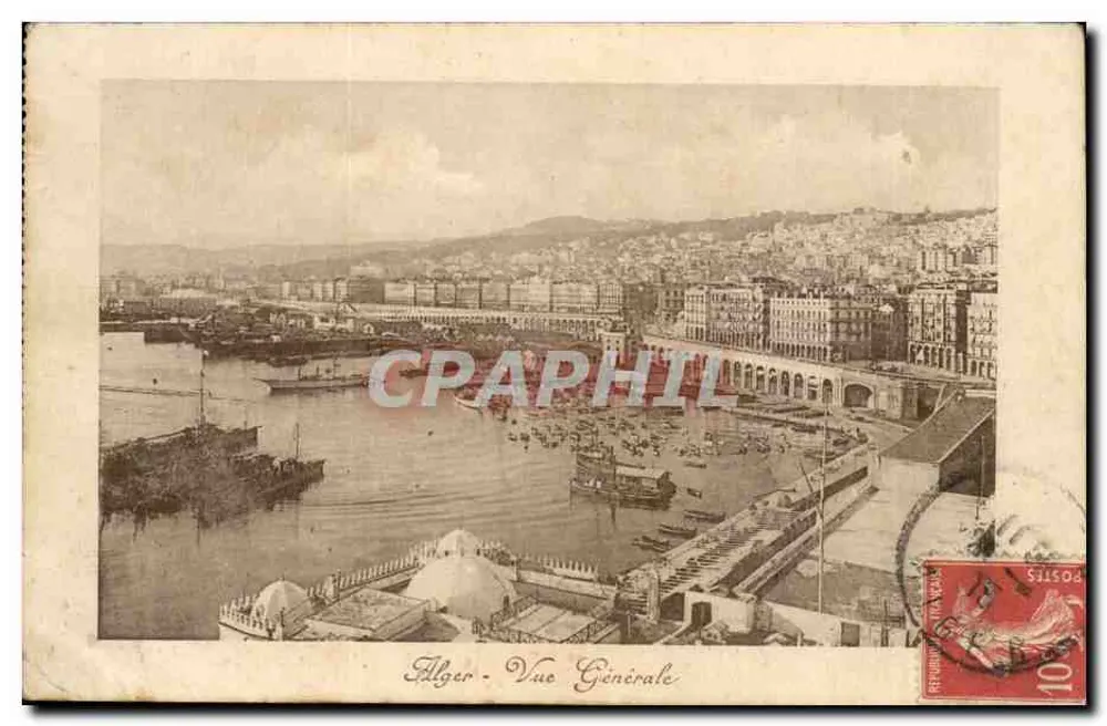 Alger — Vista Geral — editor desconhecido, número de série não visível - Frente