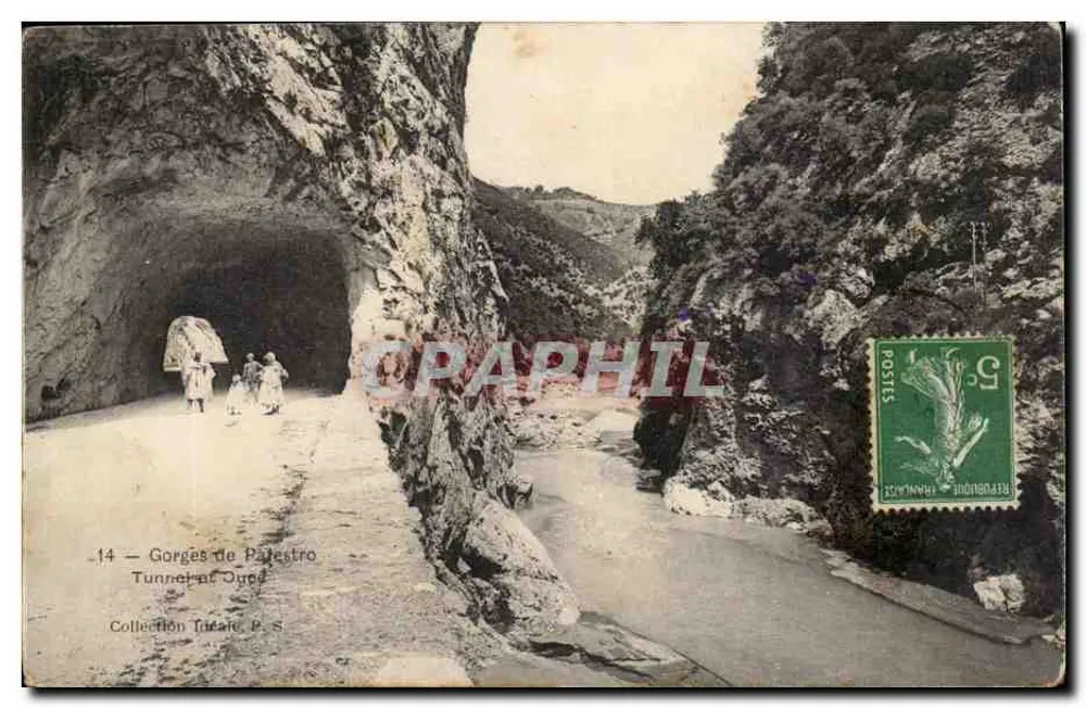 Gorges de Palestro — Tunel de Oyed — Coleção Tizane, P. S. - Frente