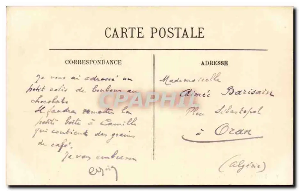 Tipos de Auvergne — A Bourrée — LL - Verso