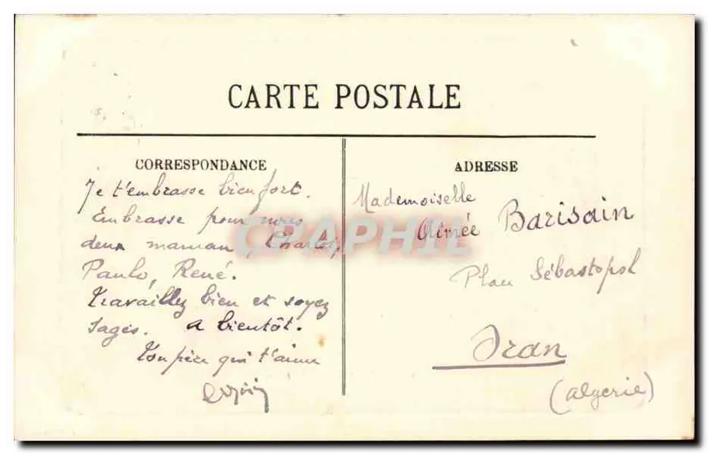 Vichy — O Ponte sobre o Allier — editor L.L. - Verso