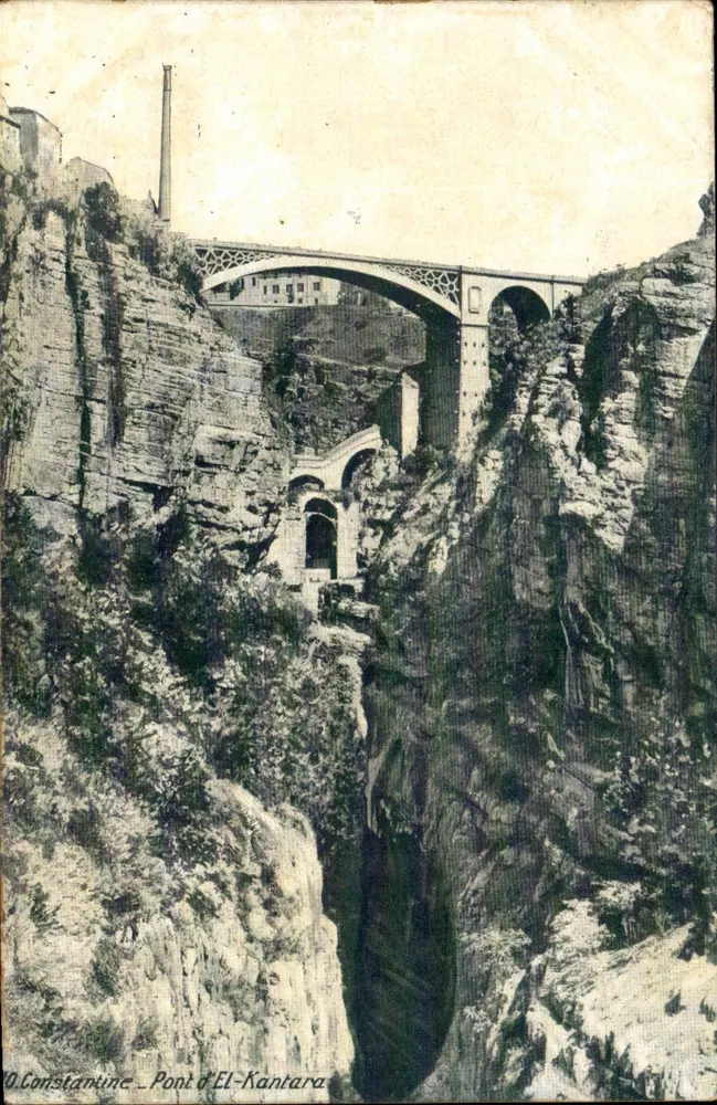 Constantina — Ponte de El-Kantara — edição Photo L.V.S. - Frente