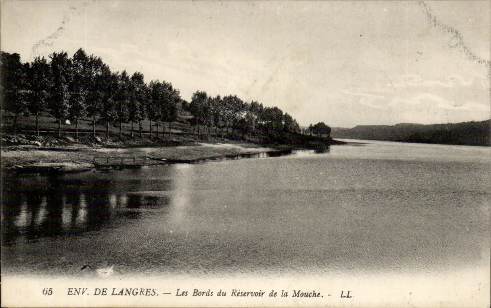 Umgebung von Langres — Ufer des Mouche-Reservoirs — LL - Vorderseite
