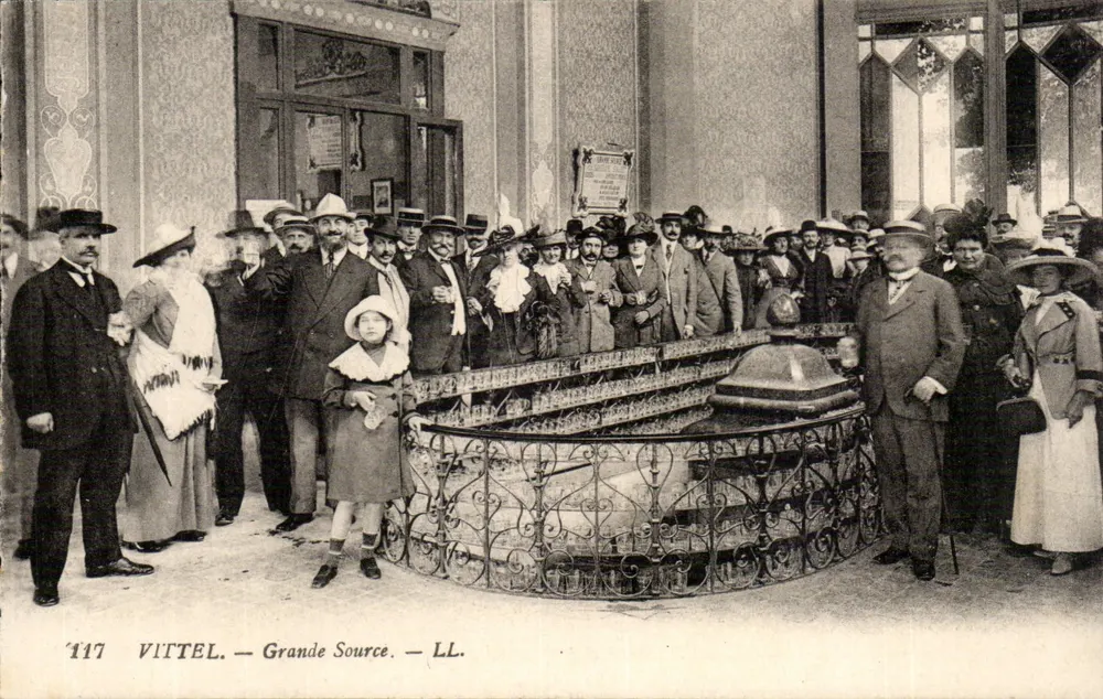 VITTEL — Wielka źródło — LL. - Awers