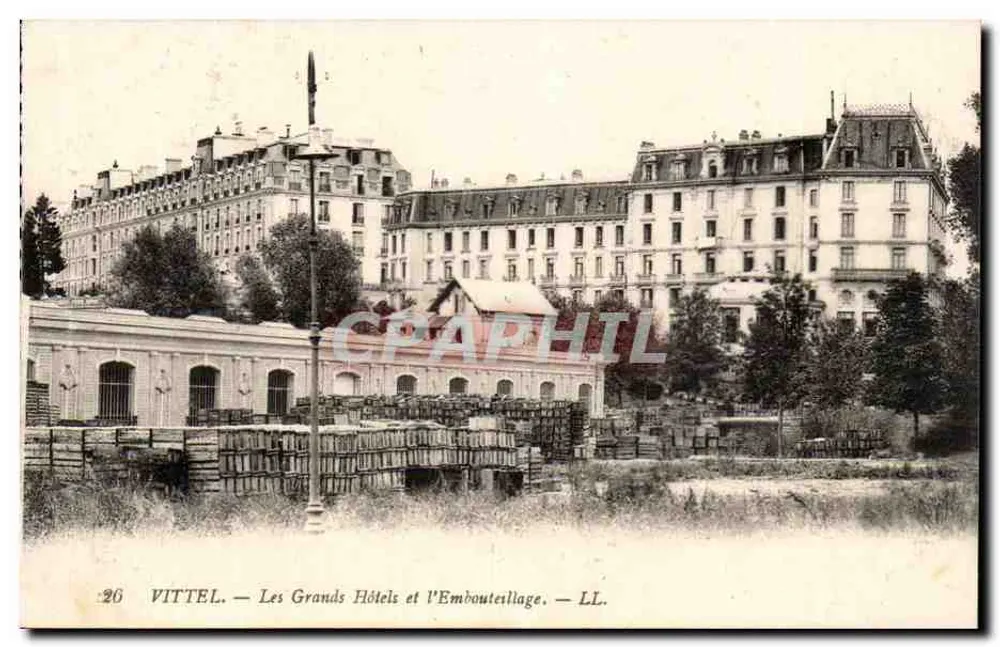 Vittel — Os Grandes Hotéis e o Engarrafamento — LL. - Frente