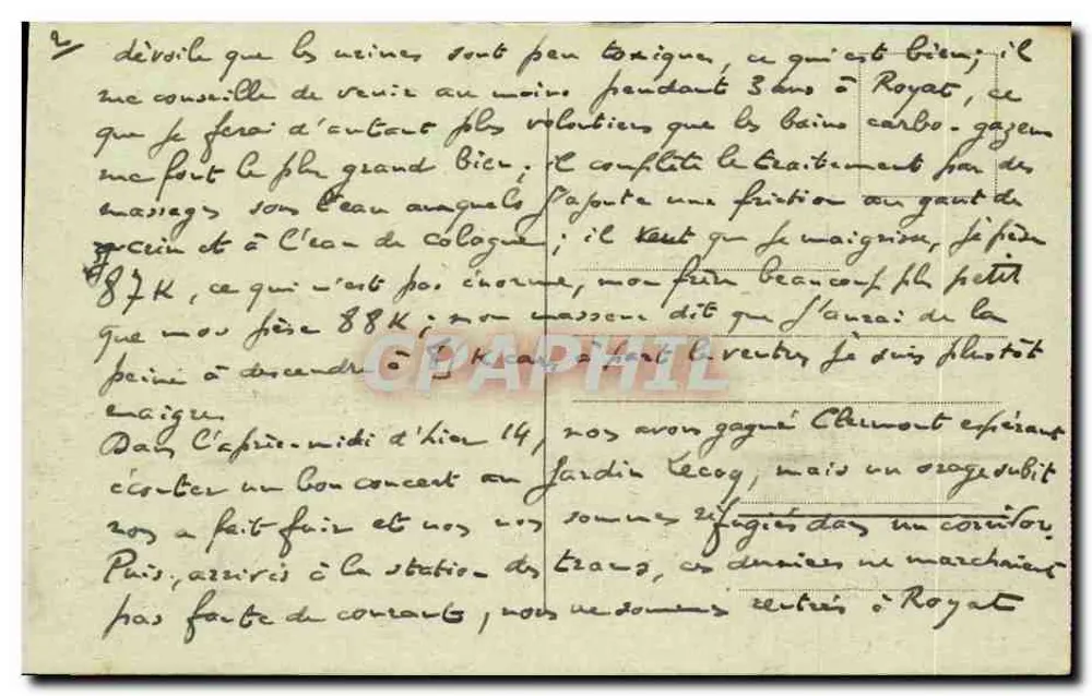 LYON — A Prefeitura — C.B. - Verso