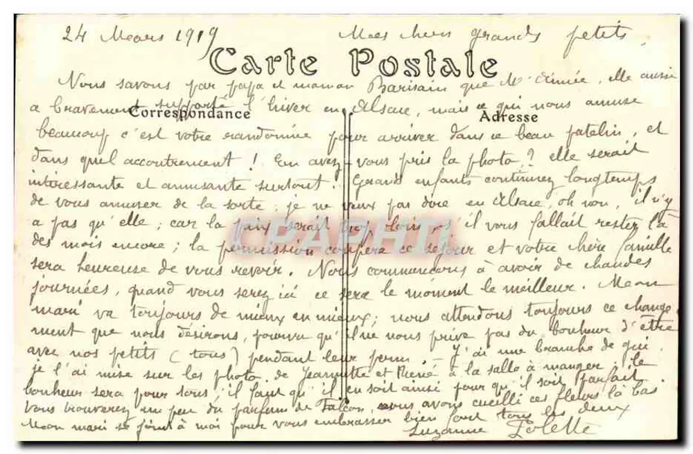 Oran. Marabout Sidi-Abd-el-Kader und trigonometrisches Zeichen (419 m. Höhe) — ND. Fotografie — n° 404 - Rückseite