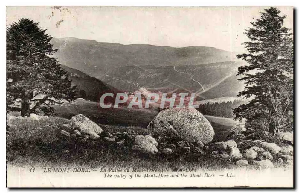Le Mont-Dore — A Vale do Mont-Dore e o Mont-Dore — LL. — N° 11 - Frente