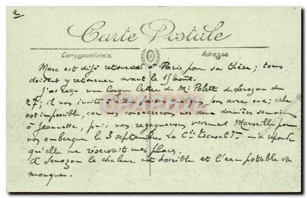 Le Mont-Dore — A Vale do Mont-Dore e o Mont-Dore — LL. — N° 11 - Verso